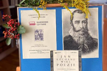 Narodowe Czytanie w Bibliotece Akademii Piotrkowskiej