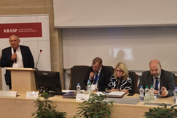 Konferencja Rektorów Akademickich Szkół Polskich (KRASP) w Rzeszowie