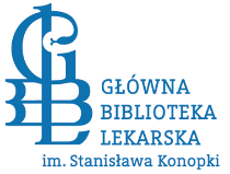 Logo Głównej Biblioteki Lekarskiej