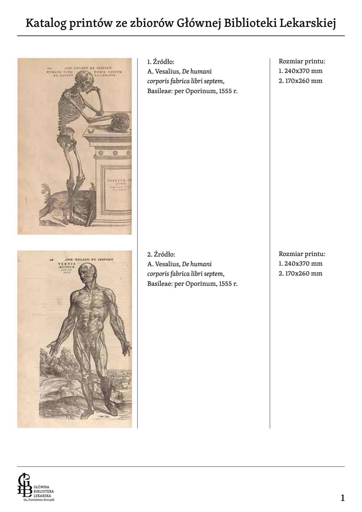 Katalog plakatów